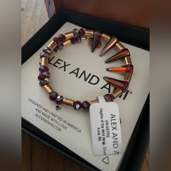 Alex and Ani Jewelry - NWT Alex and Ani “depths of the wild” wrap bracelet